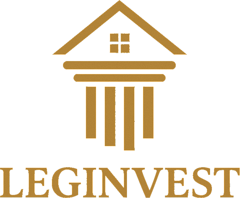 Logotipo vertical de Leginvest Marbella